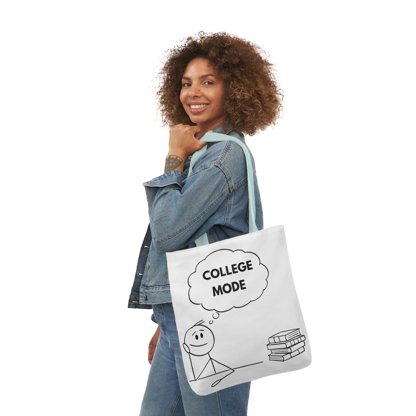 White Canvas Tote Bag