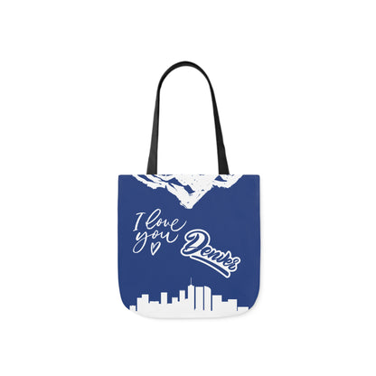 Canvas Tote Bag Denver Colorado Theme