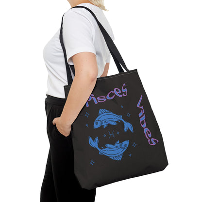 Pisces Vibes Zodiac Tote