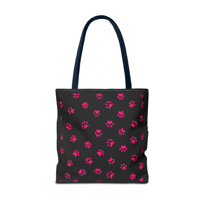 Personalized Cat Lover Canvas Tote Bag — "I  Cat name" Customizable Cat Photo Tote