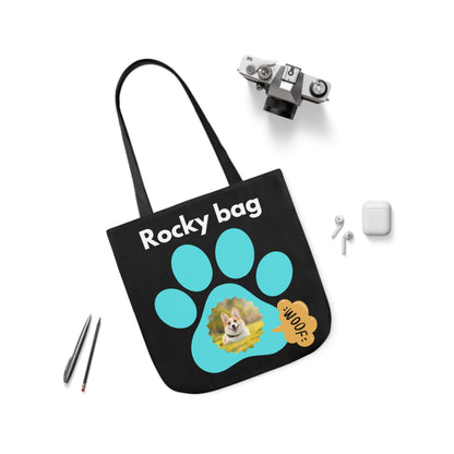 Personalized Dog Canvas Tote Bag