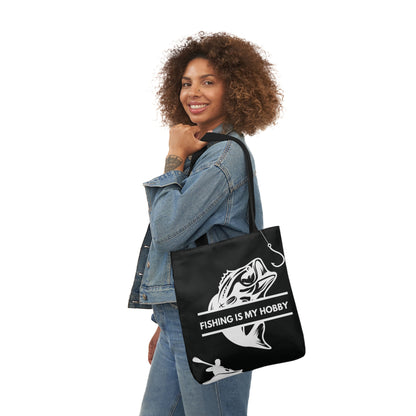 Fishing Canvas Tote Bag