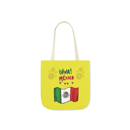 Personalized Mexican Theme Black Canvas Tote Bag