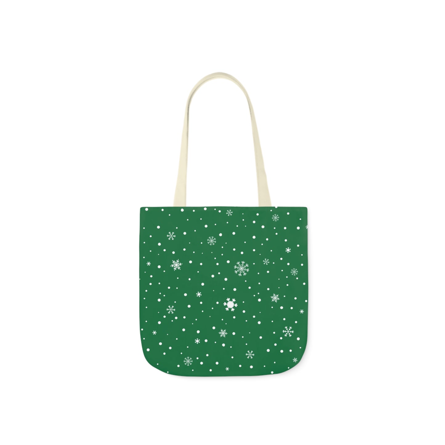 Green Christmas Personalized pet Canvas Tote Bag