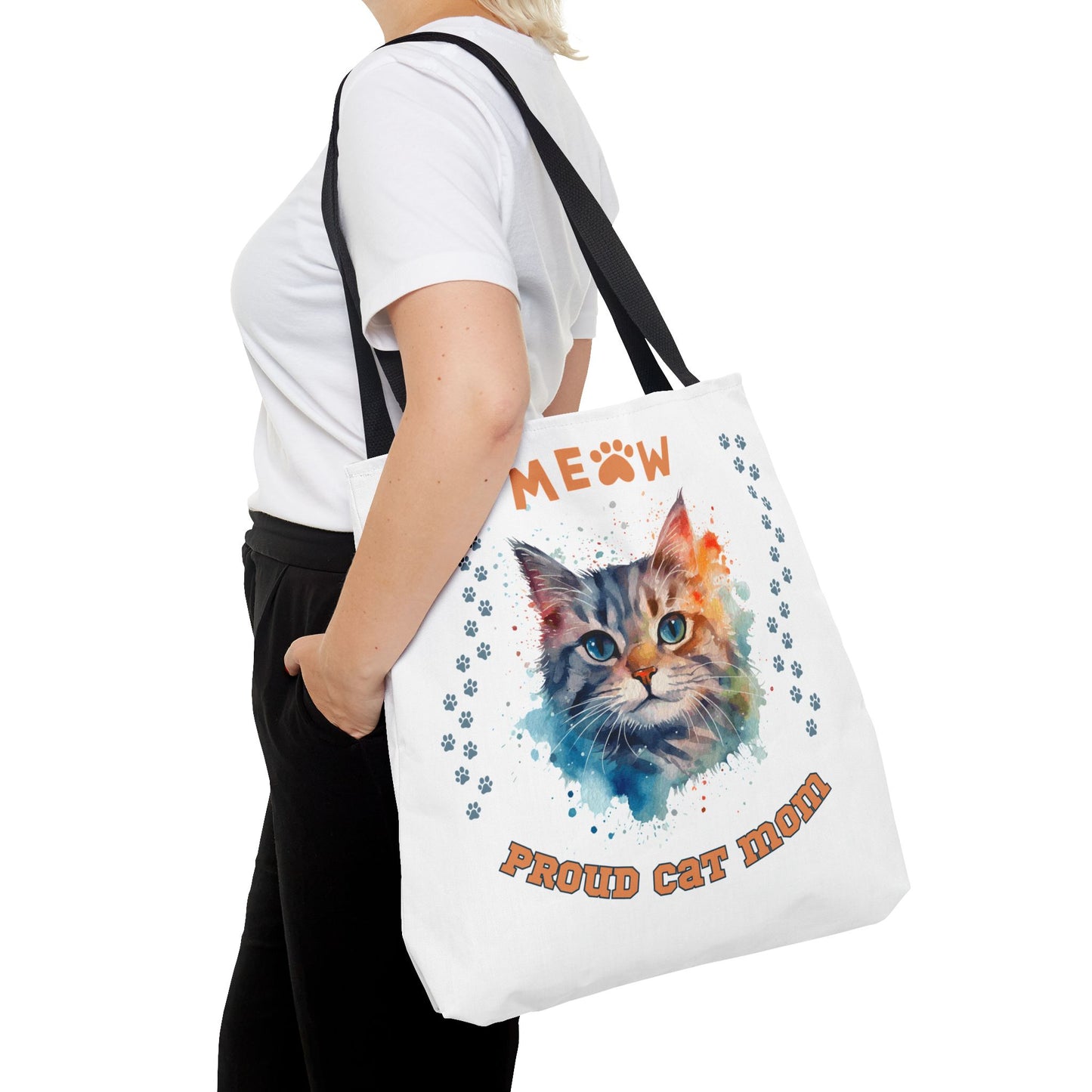 Cat Tote Bag (AOP)