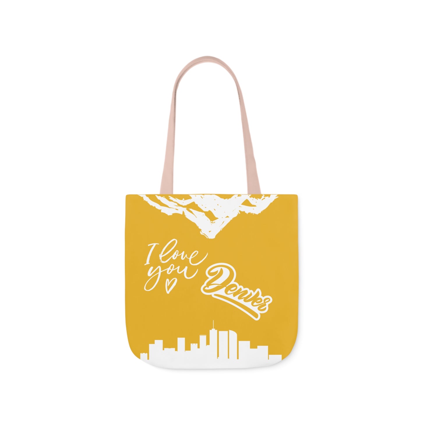 Canvas Tote Bag Denver Colorado Theme