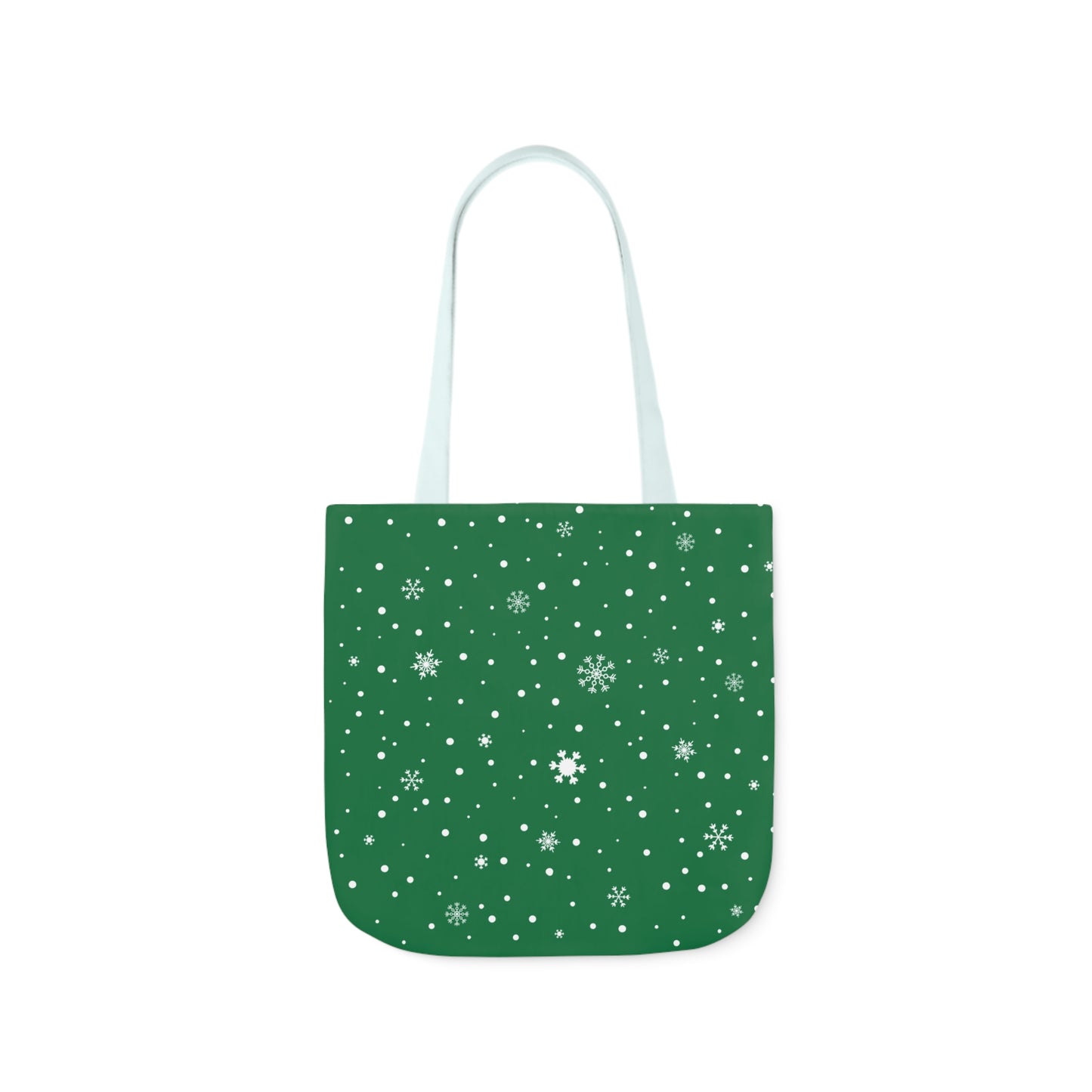 Green Christmas Personalized pet Canvas Tote Bag