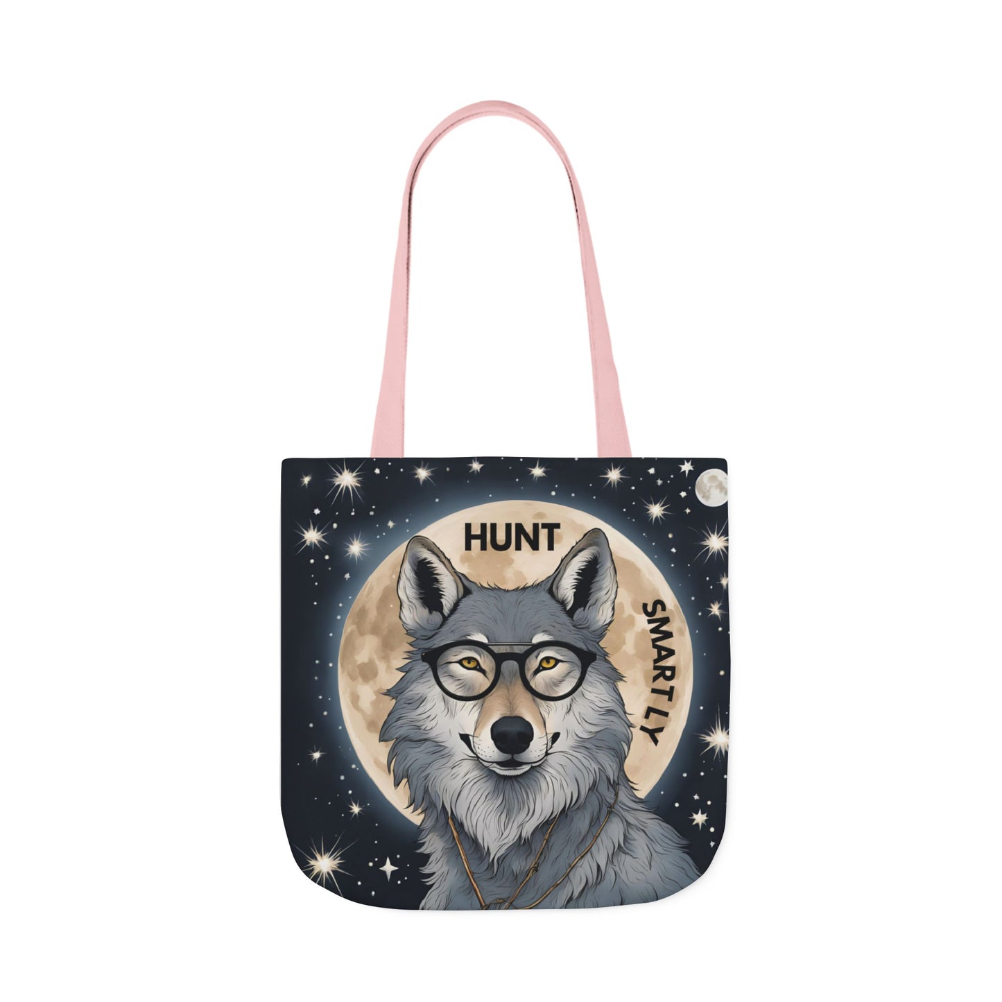 Canvas Tote Bag for Wolf Lovers