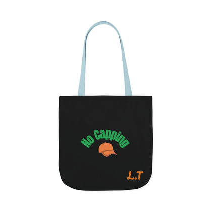 Personalized initial NY Retro Subway Canvas Tote — Colorful Graphic Market Bag