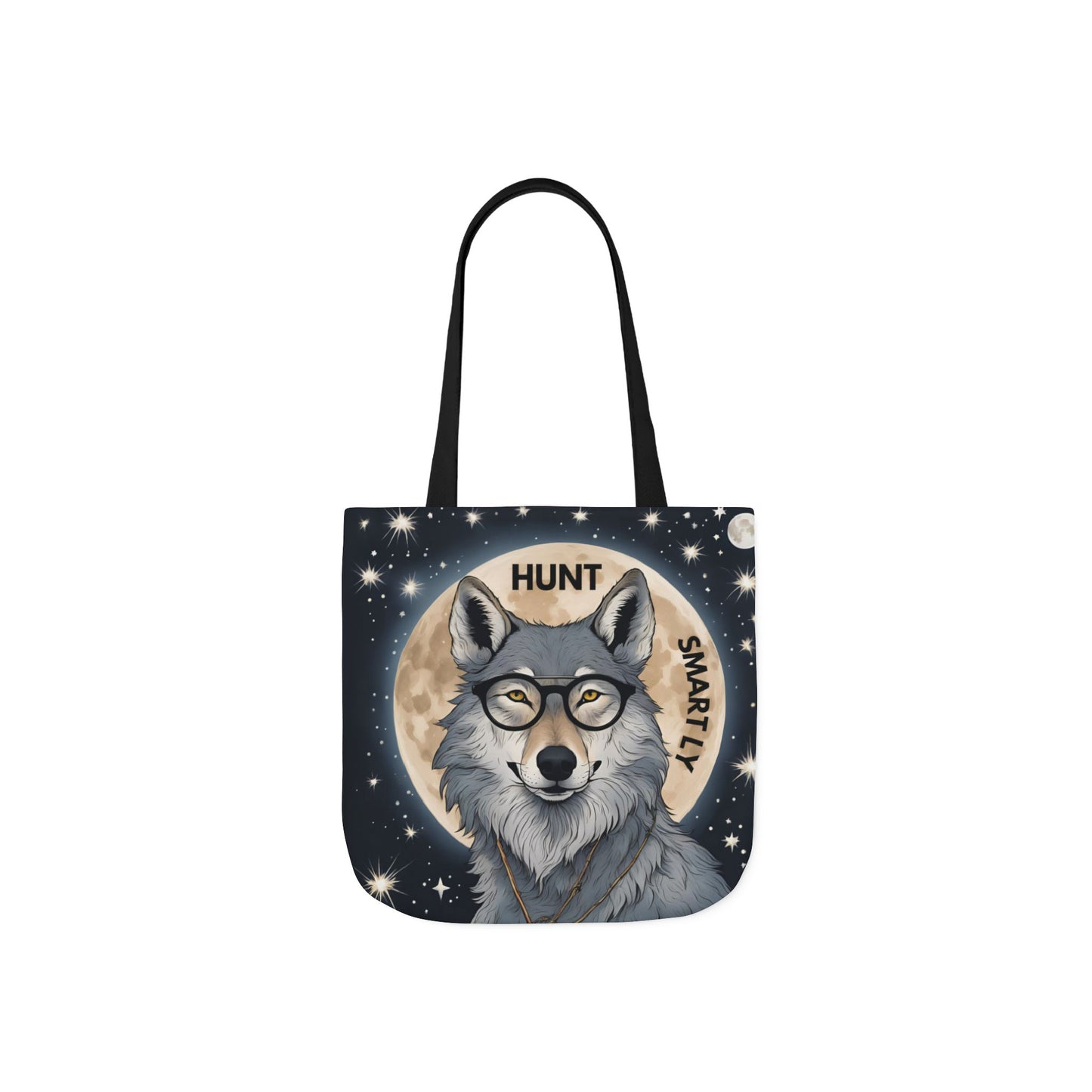 Canvas Tote Bag for Wolf Lovers