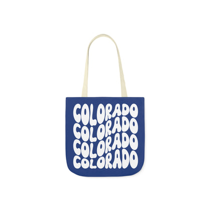 Canvas Tote Bag Denver Colorado Theme