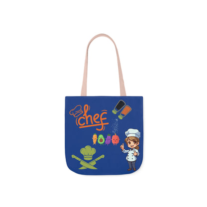 Chef Canvas Tote Bag, 5-Color Straps