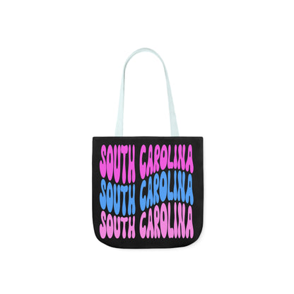 South Carolina Canvas Tote Bag, 5-Color Straps