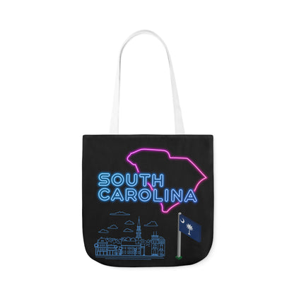 South Carolina Canvas Tote Bag, 5-Color Straps