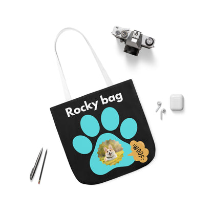 Personalized Dog Canvas Tote Bag