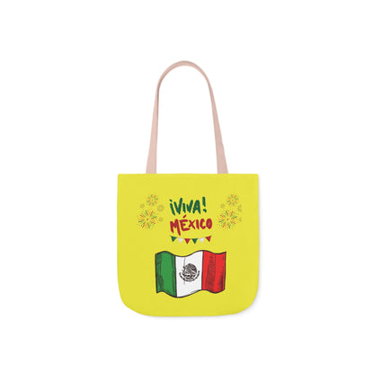 Personalized Mexican Theme Black Canvas Tote Bag