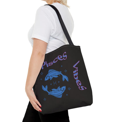 Pisces Vibes Zodiac Tote