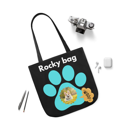 Personalized Dog Canvas Tote Bag