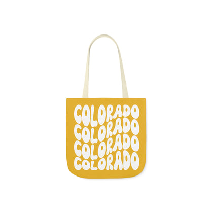 Canvas Tote Bag Denver Colorado Theme