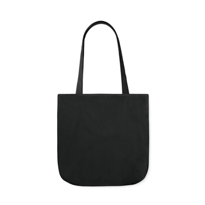 Mom Black Canvas Tote Bag