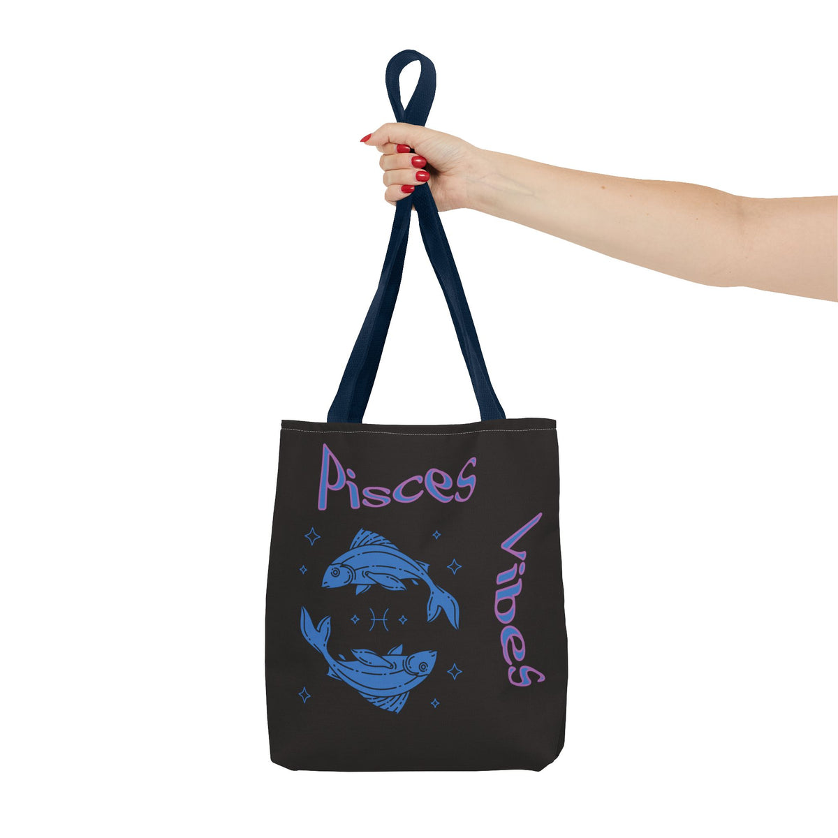 Pisces Vibes Zodiac Tote