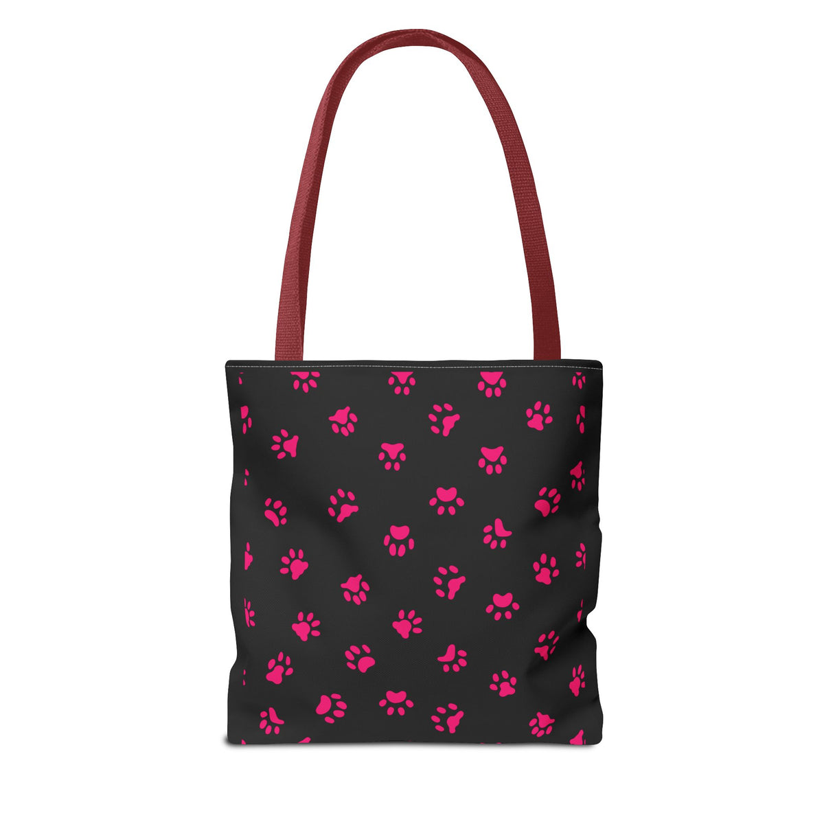 Personalized Cat Lover Canvas Tote Bag — "I  Cat name" Customizable Cat Photo Tote