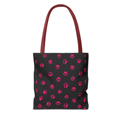 Personalized Cat Lover Canvas Tote Bag — "I  Cat name" Customizable Cat Photo Tote