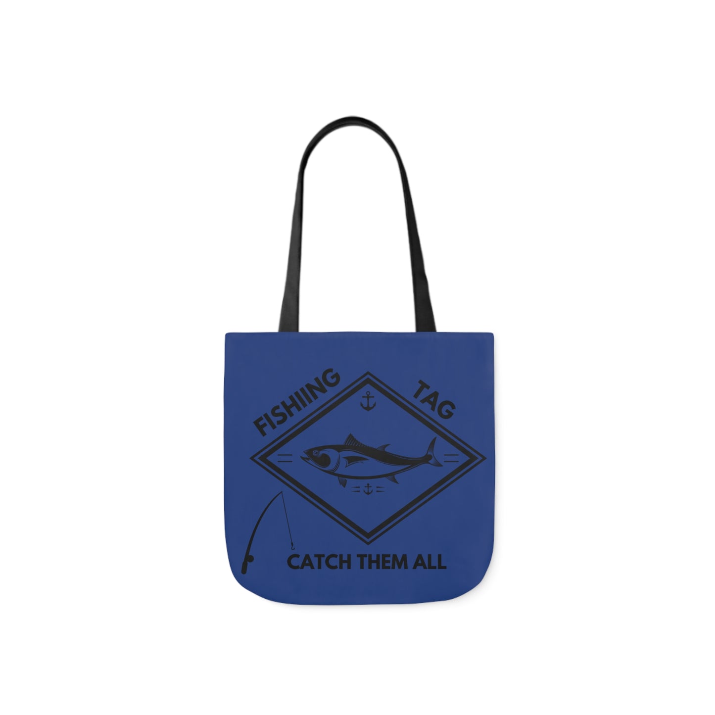 Fishing Canvas Tote Bag