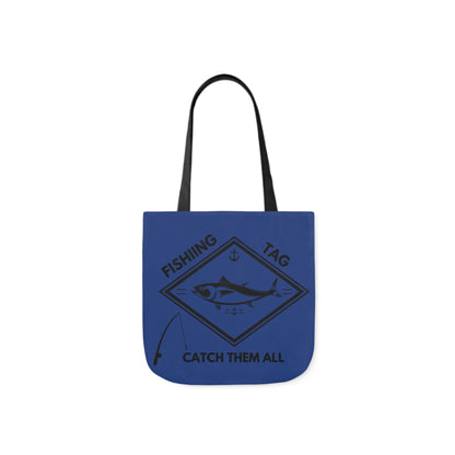 Fishing Canvas Tote Bag