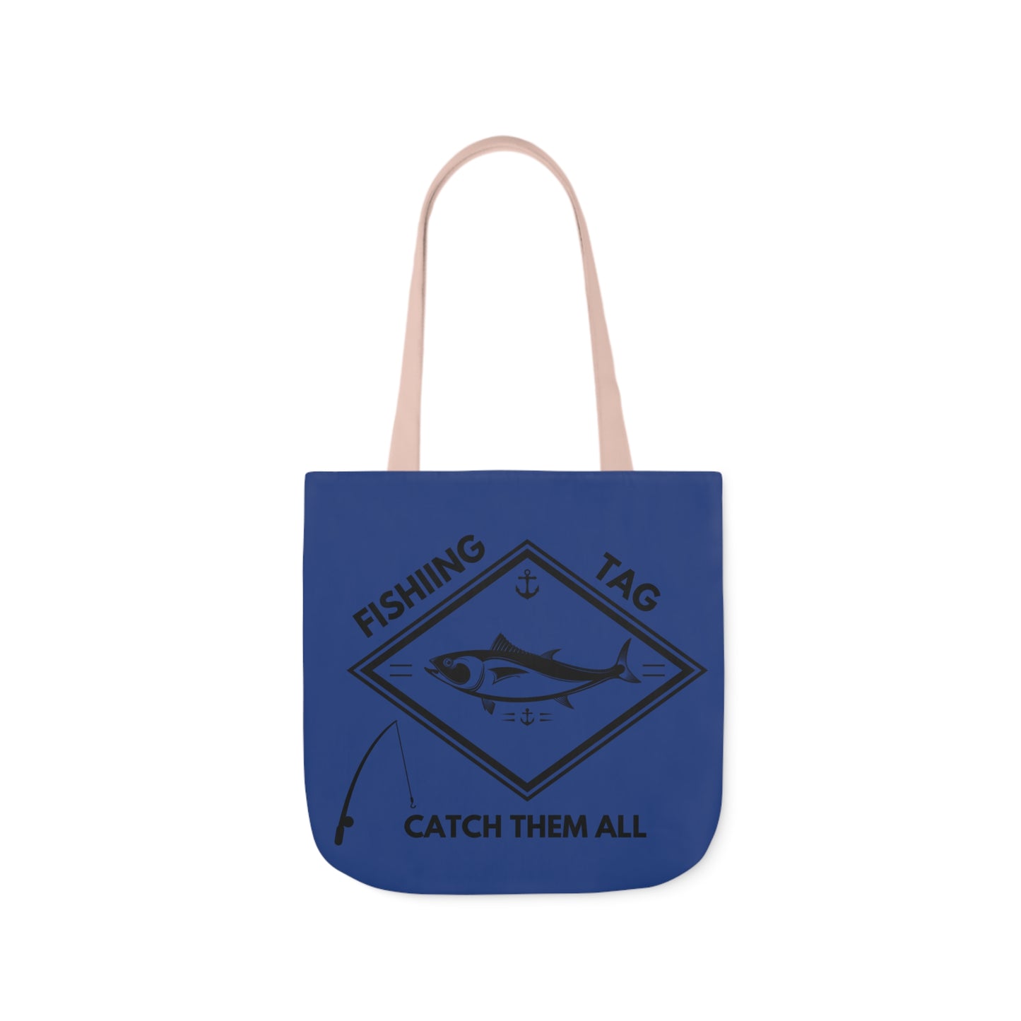 Fishing Canvas Tote Bag