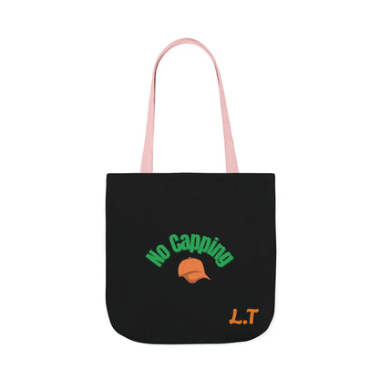 Personalized initial NY Retro Subway Canvas Tote — Colorful Graphic Market Bag