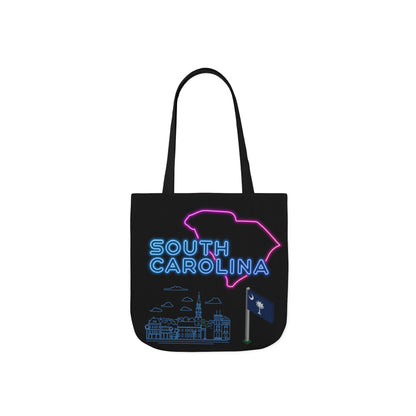 Canvas Tote Bag, South Carolina Theme