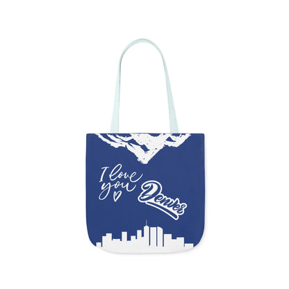 Canvas Tote Bag Denver Colorado Theme