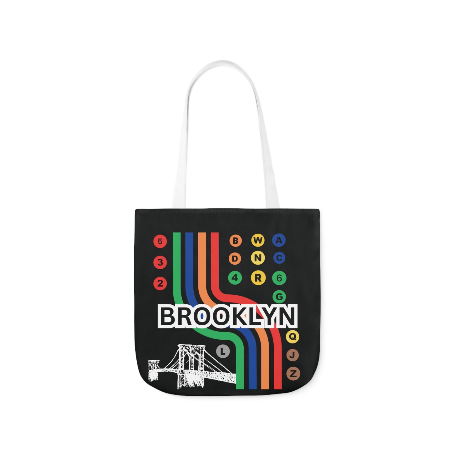 Canvas Tote Bag - Brooklyn Design