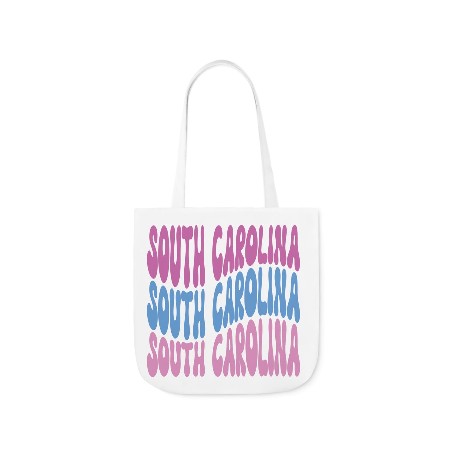 South Carolina Canvas Tote Bag, 5-Color Straps