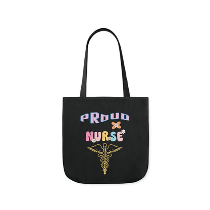 Black Nurse Tote Bag