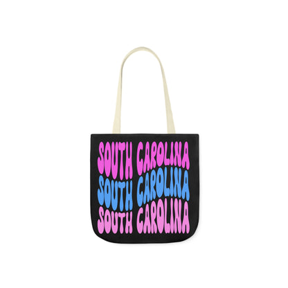 South Carolina Canvas Tote Bag, 5-Color Straps