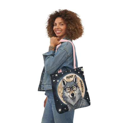 Canvas Tote Bag for Wolf Lovers