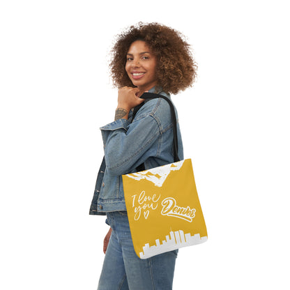 Canvas Tote Bag Denver Colorado Theme