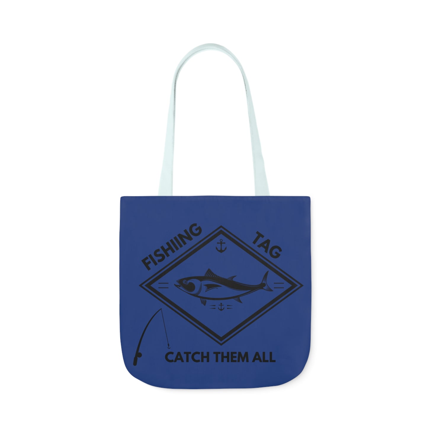 Fishing Canvas Tote Bag