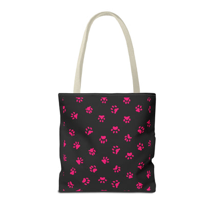 Personalized Cat Lover Canvas Tote Bag — "I  Cat name" Customizable Cat Photo Tote