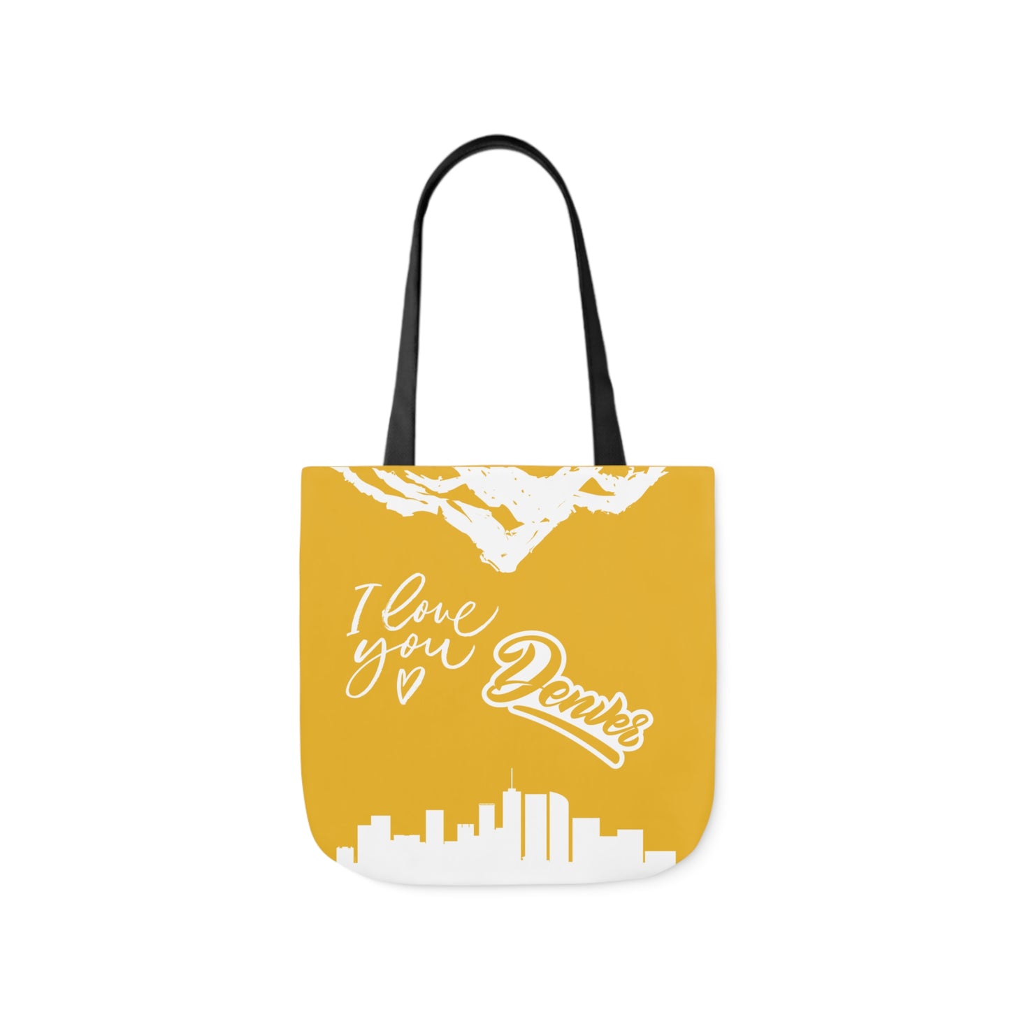 Canvas Tote Bag Denver Colorado Theme