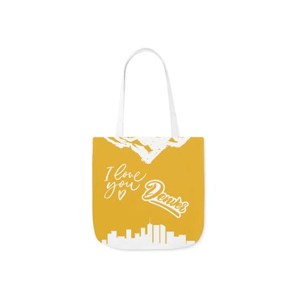 Canvas Tote Bag Denver Colorado Theme