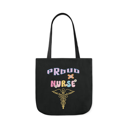 Black Nurse Tote Bag