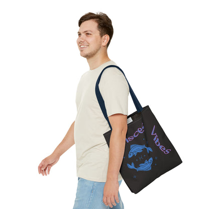Pisces Vibes Zodiac Tote