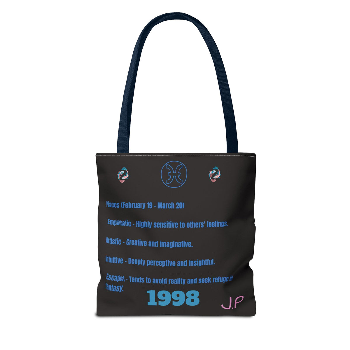 Pisces Vibes Zodiac Tote