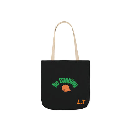 Personalized initial NY Retro Subway Canvas Tote — Colorful Graphic Market Bag