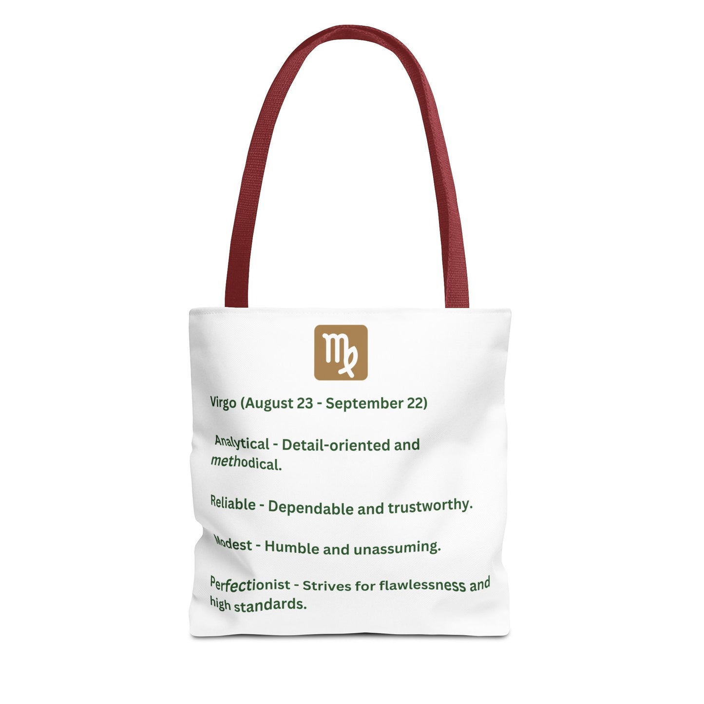 Virgo Tote Bag (AOP)