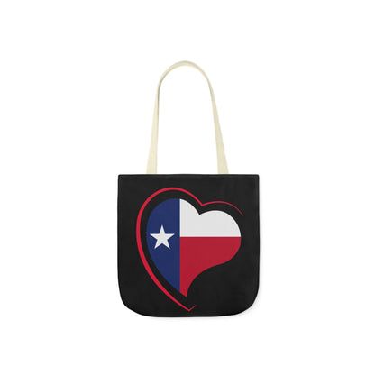 Texas Canvas Tote Bag, 5-Color Straps