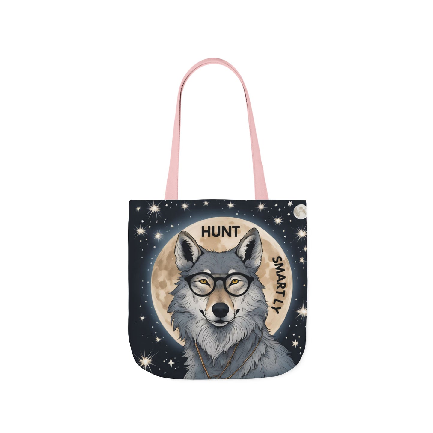 Canvas Tote Bag for Wolf Lovers
